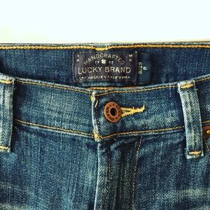lucky brand sweet straight cut jeans